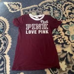 Like new Victoria’s Secret PINK  ringer tee